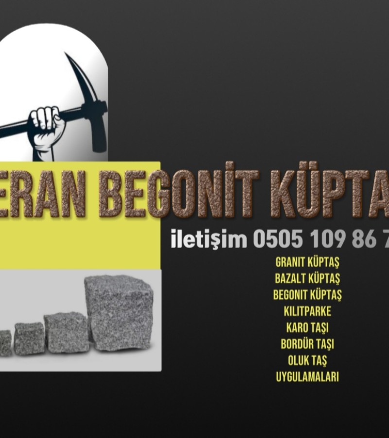 Eran Begonit Küp Taş, Doğal Taş Ürünleri Arasında Yer Alan Ve Estetik Görünümüyle Dikkat Çeken Bir Malzemedir. Genellikle Bahçe, Yol, Peyzaj Düzenlemesi Ve Dış Mekan Projelerinde Tercih Edilir. İşte Diyarbakır, Elazığ Ve Malatya Gibi Bölgelerde Kullanılan