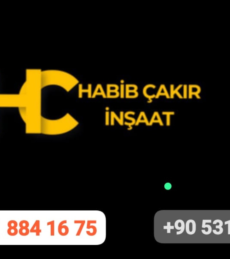 Habi̇b Çakir İnşaat Türkiye Geneli İnşaat Projeleri İzmir / Konak / 2822 Sokak Mersinli 1.Sanayi No:111 35150