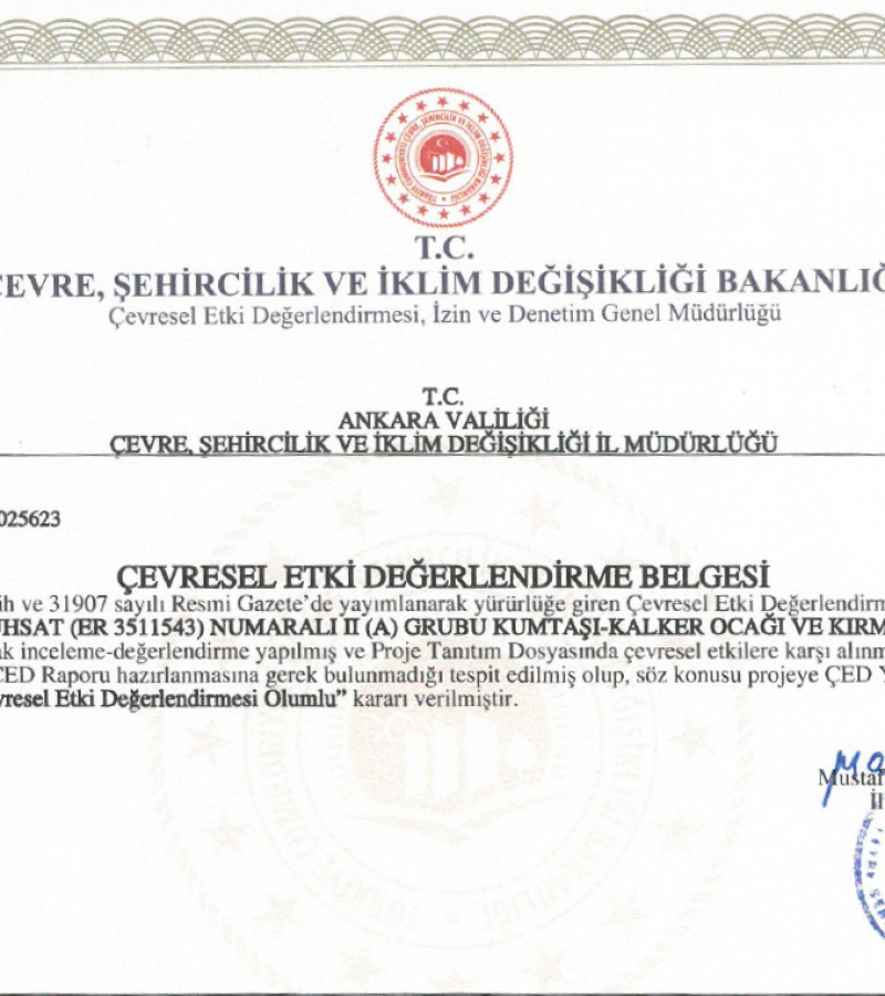 Ankara Merkez Stabilize+Kalker Saha