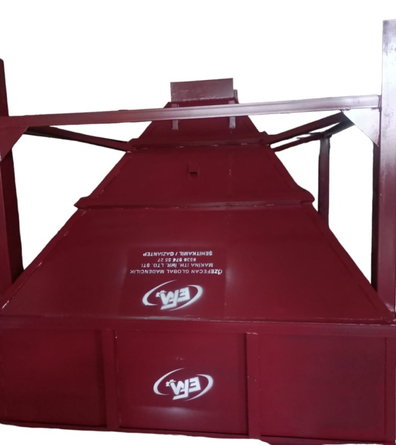 JİĞ BUNKER KONVEYÖR BANT BESLEME BUNKERİ HELEZON İMALATI